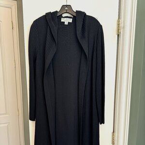St. John Collection Hooded Cardigan - Size 8
